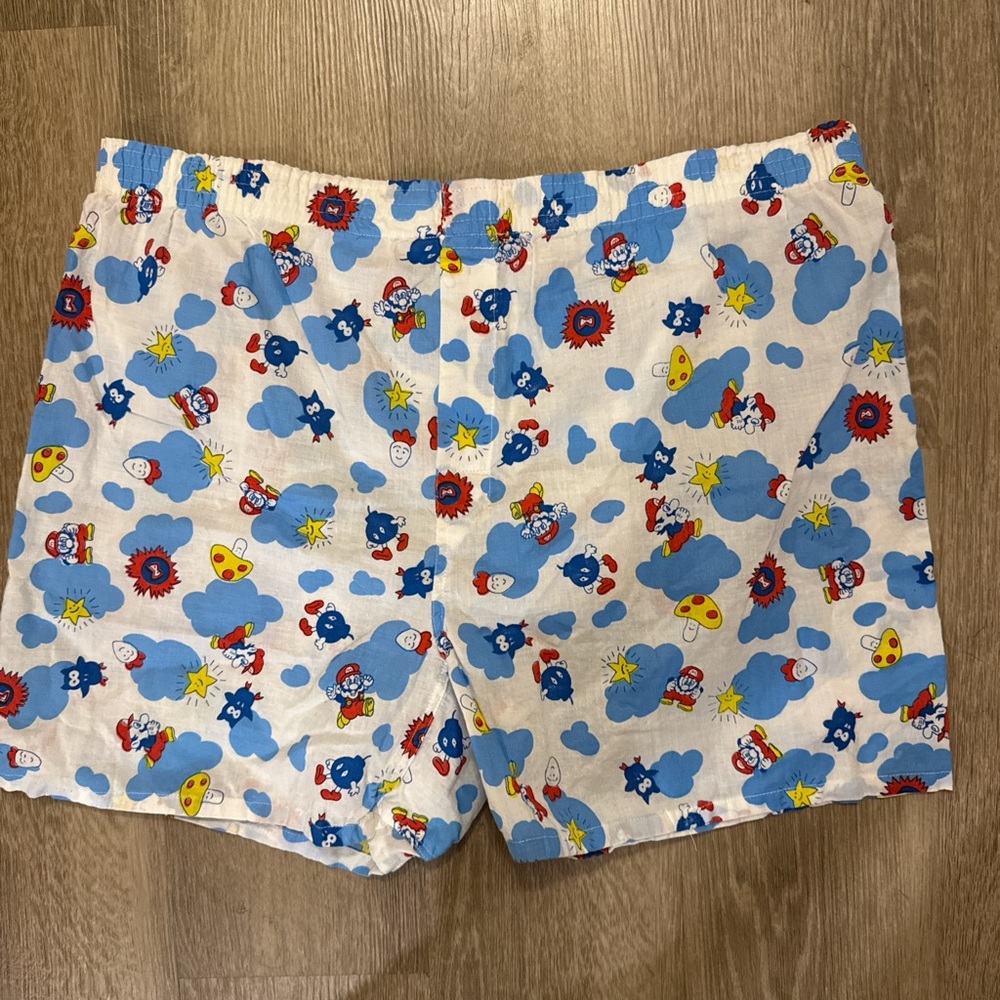 Vintage 1989 Nintendo Super Mario Cotton Boxers